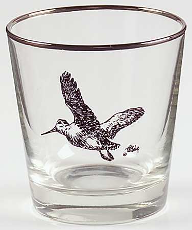 Wild Game Birds 8 Oz Glassware Old Fashioned