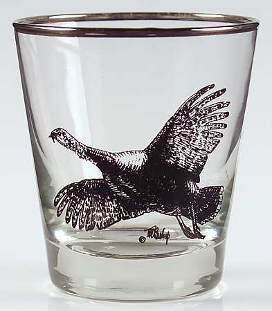 Wild Game Birds Glassware-Whiskey