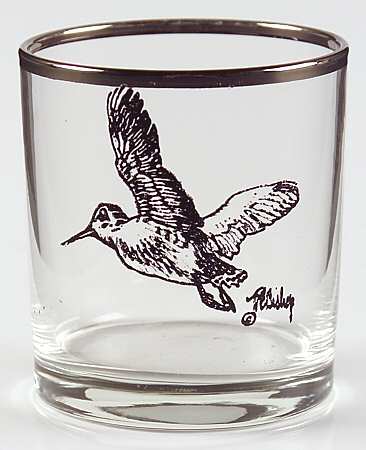 Wild Game Birds 4 Oz Glassware Tumbler
