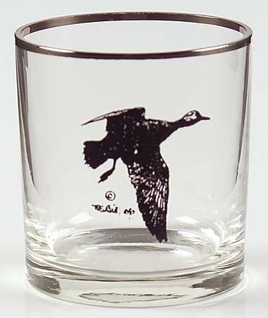 Wild Game Birds 4 Oz Glassware Tumbler