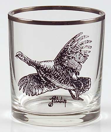 Wild Game Birds 4 Oz Glassware Tumbler