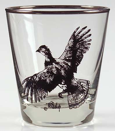 Wild Game Birds Glassware-Whiskey