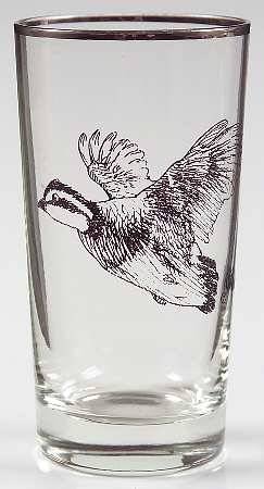 Wild Game Birds 10 Oz Glassware Tumbler