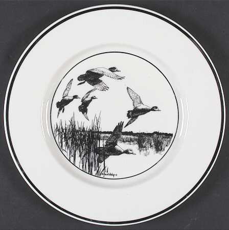 Wild Game Birds Dinner Plate