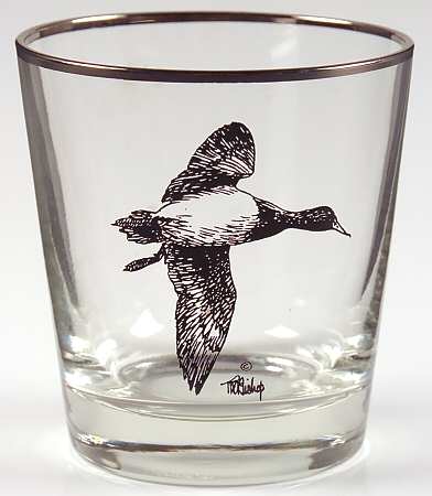Wild Game Birds Glassware Old Fashioned