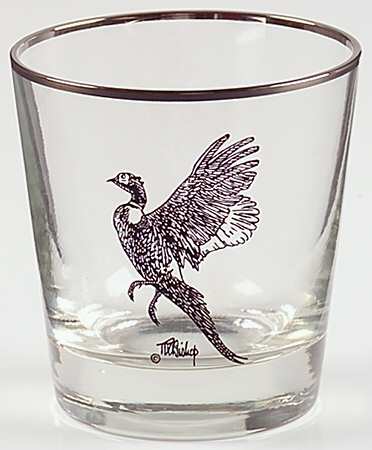 Wild Game Birds 8 Oz Glassware Old Fashioned
