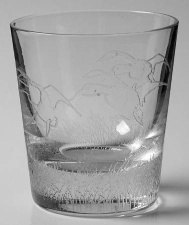 Wild Game Birds 6 Oz Glassware Old Fashioned