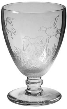 Wild Game Birds Glassware Goblet