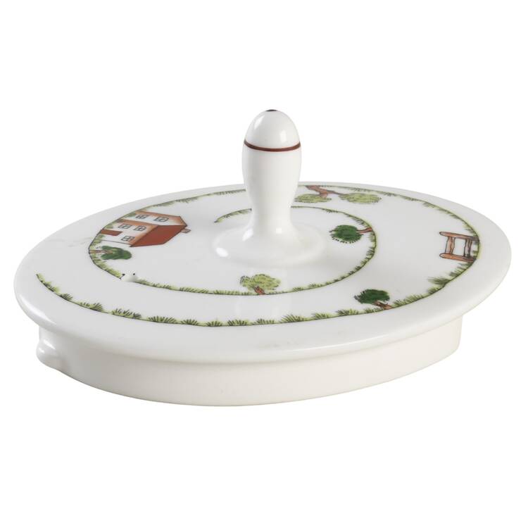 Hunting Scene Lid for Mini Teapot by Coalport