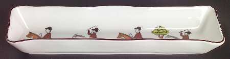Hunting Scene Mint Tray by Coalport