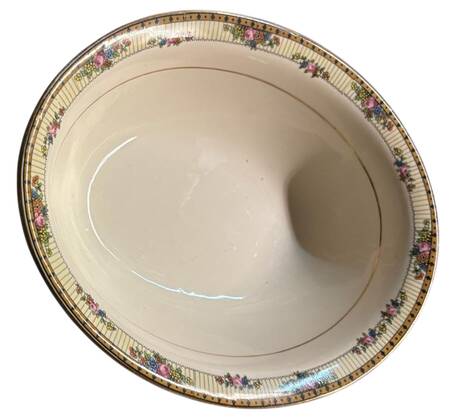 CAN108 9" Oval Vegetable Bowl