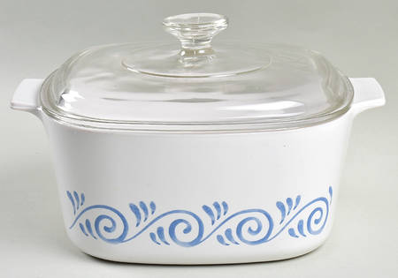 Oceanview (Corelle) 3 Quart Square Casserole with Lid