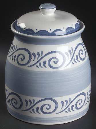 Oceanview (Corelle) Cookie Jar & Lid