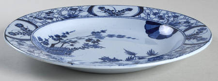 Cerisiers De Monet Large Rim Soup Bowl
