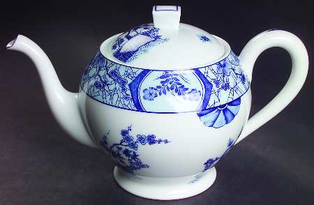 Cerisiers De Monet Teapot & Lid