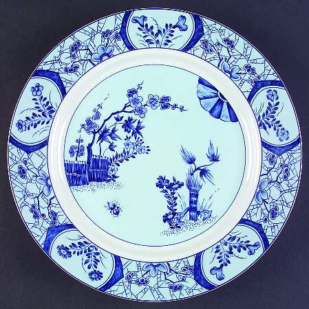 Cerisiers De Monet 11" Chop Plate (Round Platter)