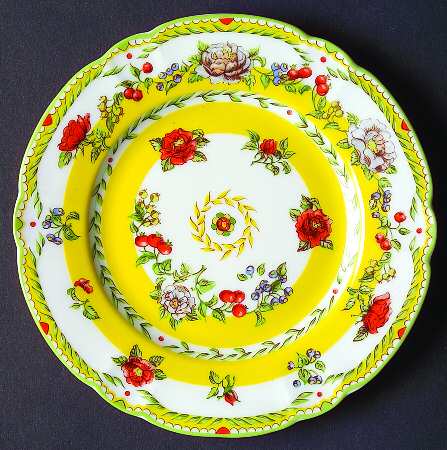 Jardins De Paradis Bread & Butter Plate