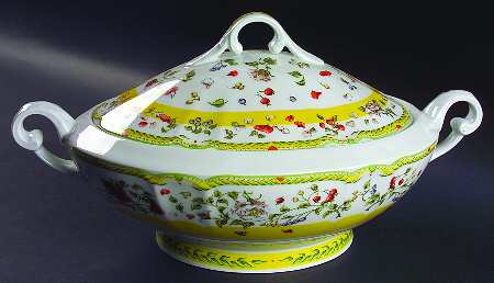 Jardins De Paradis Tureen &  Lid by Charles Field Haviland