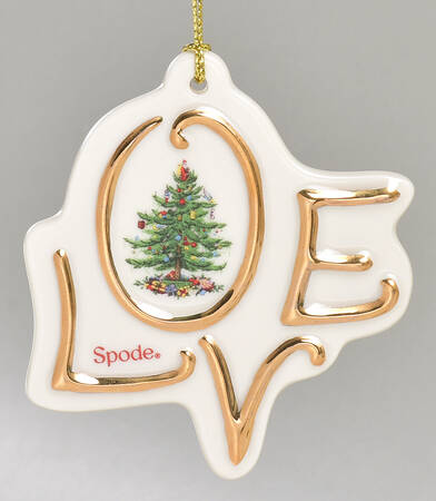 Christmas Tree Ornaments Love Disk - Boxed