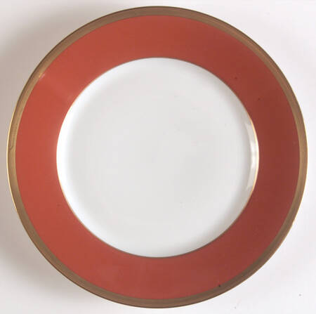Arc En Ciel Terra Cotta Salad Plate