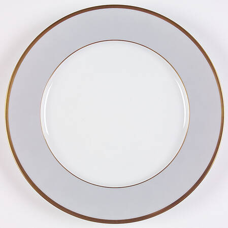 Arc En Ciel Gray (Gris Souris) Service Plate (Charger) by Charles Field Haviland