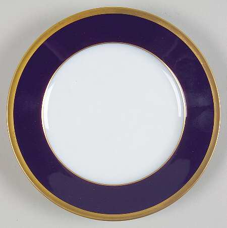 Arc En Ciel Ambassade Blue Bread & Butter Plate