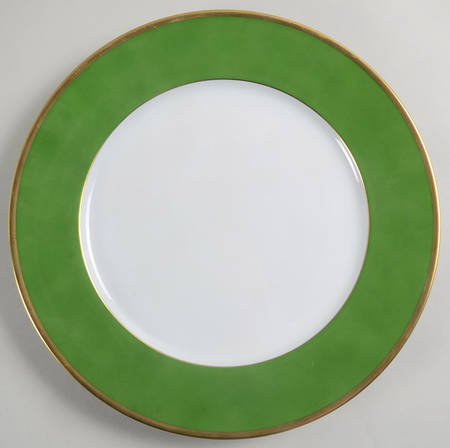 Arc En Ciel Empire Green (Vert) Service Plate (Charger) by Charles Field Haviland