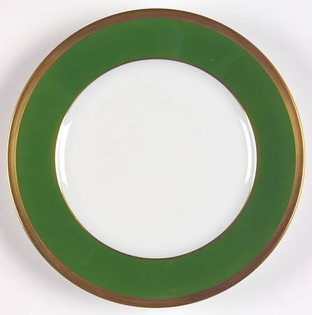 Arc En Ciel Empire Green (Vert) Bread & Butter Plate by Charles Field Haviland