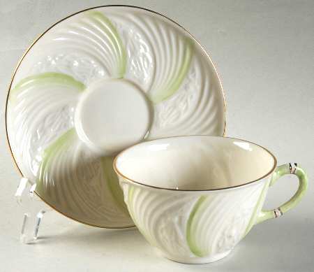 Limited Edition Giftware Flat Cup & Saucer Set