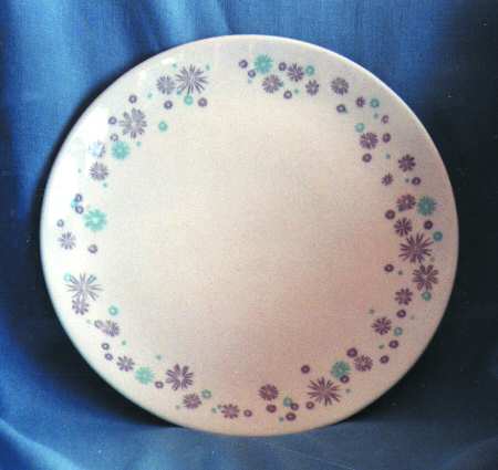 Mardi Gras Dinner Plate