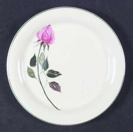 Dubarry (Green Trim) Salad Plate