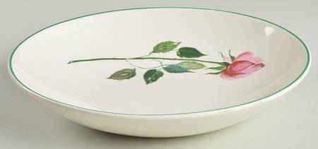 Dubarry (Green Trim) Coupe Soup Bowl