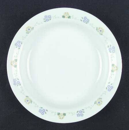 Forget Me Not Rim Soup Bowl