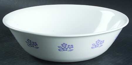 Forget Me Not 8" Round Vegetable Bowl