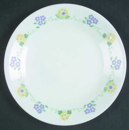 Forget Me Not Bread & Butter Plate