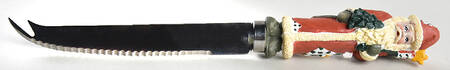 Midnight Santa Cheese Knife with Stainless Blade