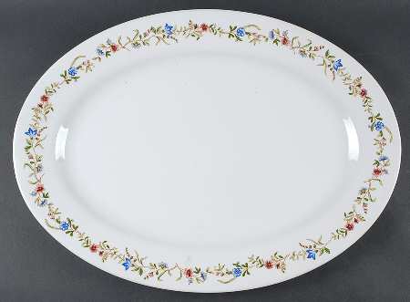 Versailles (Smooth) 18" Oval Serving Platter