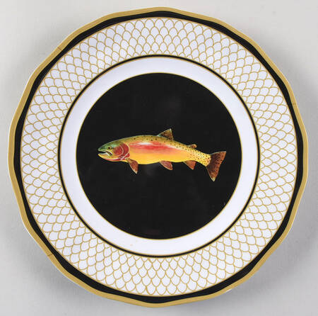 American Waters Melamine Salad Plate