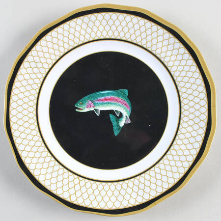 American Waters Melamine Salad Plate