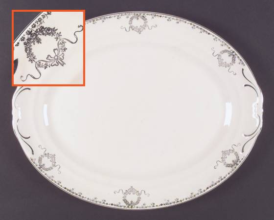 CRP62 11" Oval Serving Platter