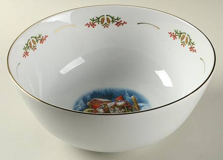Old Fashioned Christmas 10" All Purpose Serving Bowl