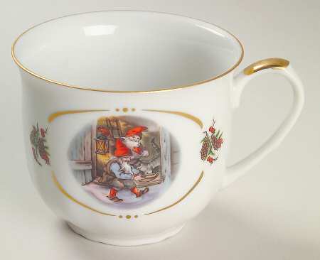 Old Fashioned Christmas Flat Cup