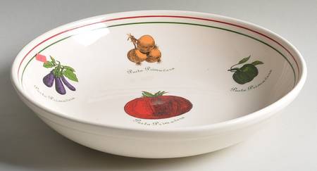 Pasta Primavera 12" Pasta Serving Bowl by Certified International
