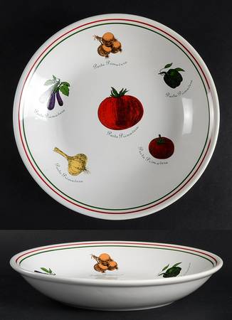 Pasta Primavera 9" Individual Pasta Bowl