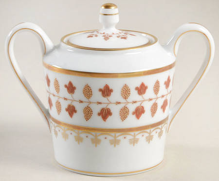 Matignon Rust Sugar Bowl & Lid