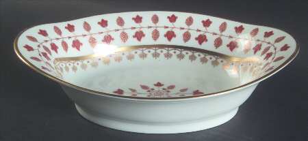 Matignon Rust 9" Oval Vegetable Bowl