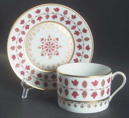 Matignon Rust Breakfast Cup & Saucer Set