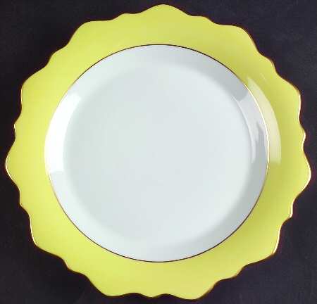 Samoa Yellow (Jaune) Salad Plate