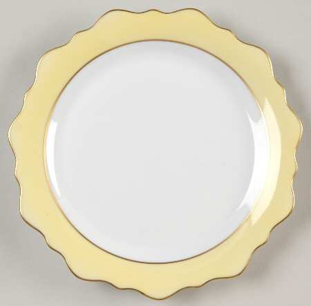 Samoa Yellow (Jaune) Bread & Butter Plate