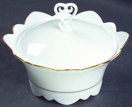 Samoa Gold (Gold Trim and Verge) Sugar Bowl & Lid